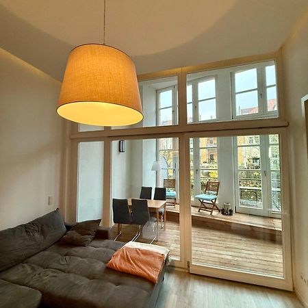 Relax-Wohnung Mit Balkon Ueber Die Weisse Elster Leipzig Exterior foto